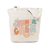 Summer Crew Cotton Canvas Tote Bag by The Cotton & Canvas Co.