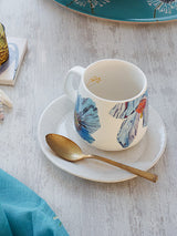 Porcelain Mug:  Himalayan Blue Poppies by India & Purry