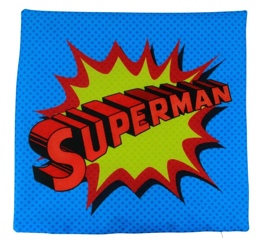 Super Hero | Blue | Fun Gifts | Pillow Cover | Home Decor | Throw Pillows | Happy Birthday | Kids Room Decor | Kids Room | Room Decor by UniikPillows