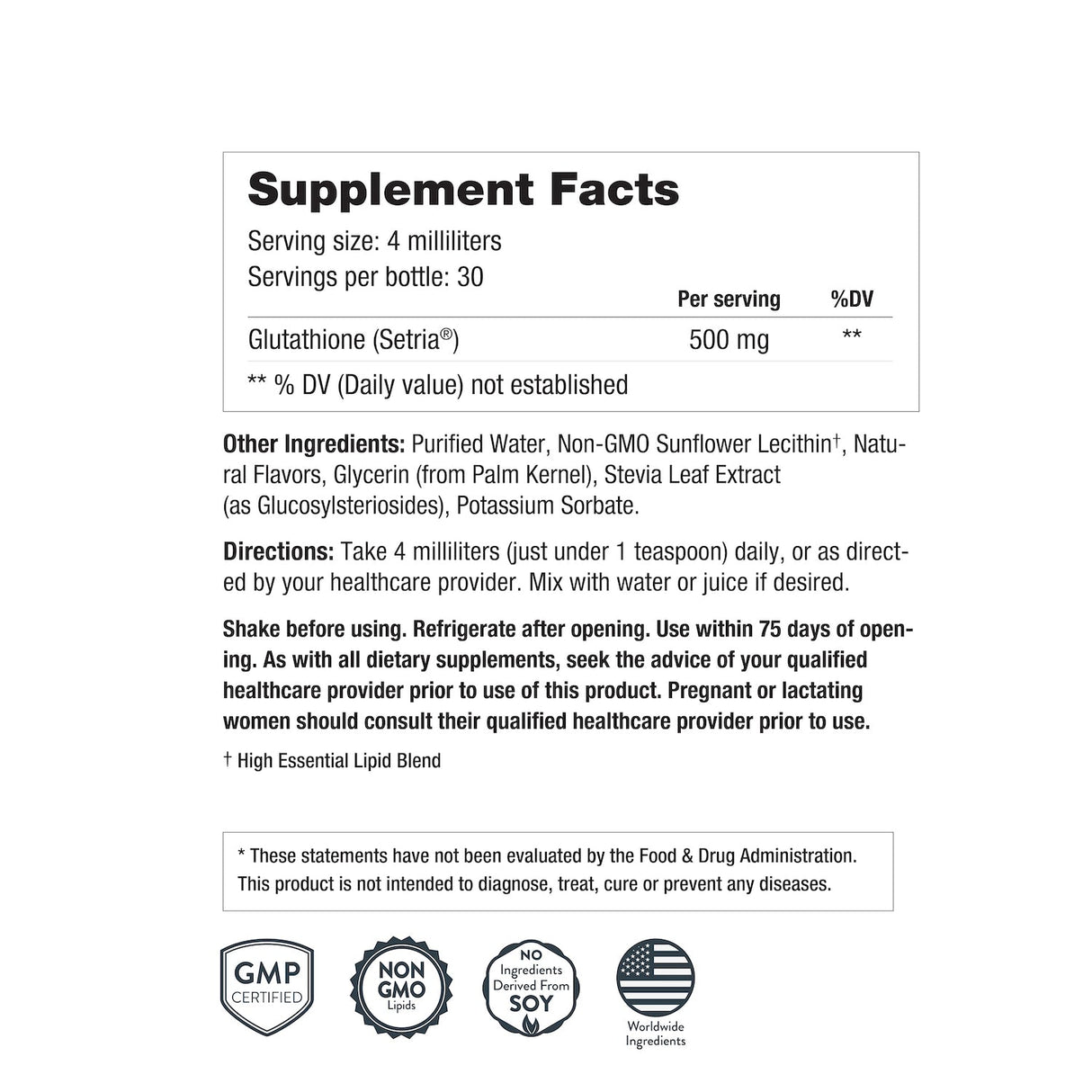 Liposomal Glutathione by NanoNutra