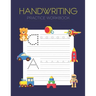 Handwriting Practice Workbook: Alphabet Handwriting Letter Tracing Book for Preschool, Pre K, Kindergarten and Kids Ages 3-5