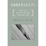 Ownership: Early Christian Teaching