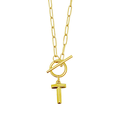 Modern Classic Initial Necklace by Ellisonyoung.com