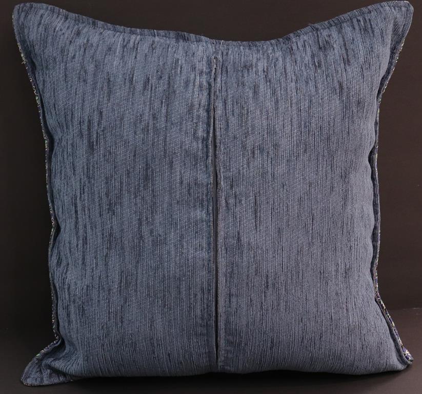 Mimosa Chenille Decorative Turkish Pillow by Bareens Designer Rugs