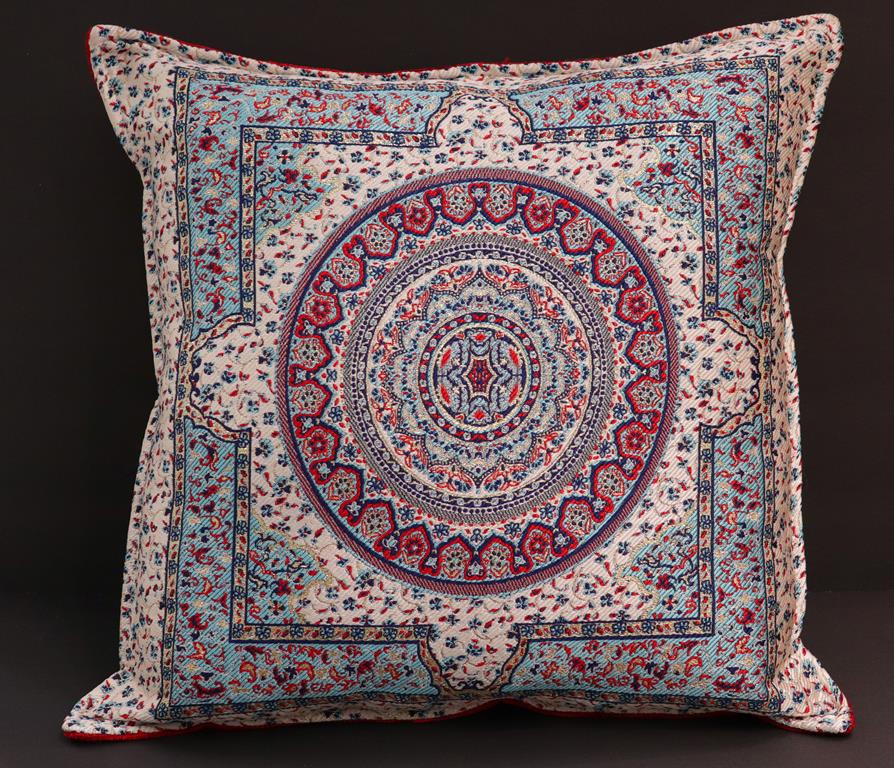 Mimosa Chenille Decorative Turkish Pillow by Bareens Designer Rugs