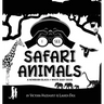 I See Safari Animals: A Newborn Black & White Baby Book (High-Contrast Design & Patterns) (Giraffe, Elephant, Lion, Tiger, Monkey, Zebra, an