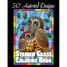 Stained Glass Coloring Book: 50+ Assorted Designs