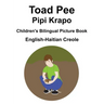 English-Haitian Creole Toad Pee/Pipi Krapo Children's Bilingual Picture Book