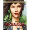 Adult Coloring Books Dragons: Life Escapes Grayscale Adult Coloring Books 48 grayscale coloring pages dragons, fantasy, fire breathing dragons, flyi
