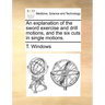An Explanation of the Sword Exercise and Drill Motions, and the Six Cuts in Single Motions.