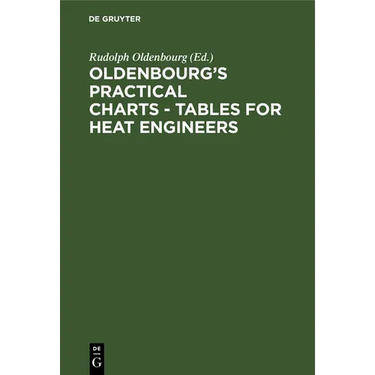 Oldenbourg's Practical Charts - Tables for Heat Engineers: Steam Boiler Operation. Comprising Forty Charts and Tables for Simplifying Calculations. wi