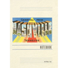 Vintage Lined Notebook Greetings from Nashville, Tennessee
