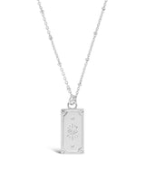 The Magician Tarot Card Necklace by Sterling Forever