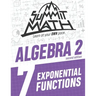 Summit Math Algebra 2 Book 7: Exponential Functions