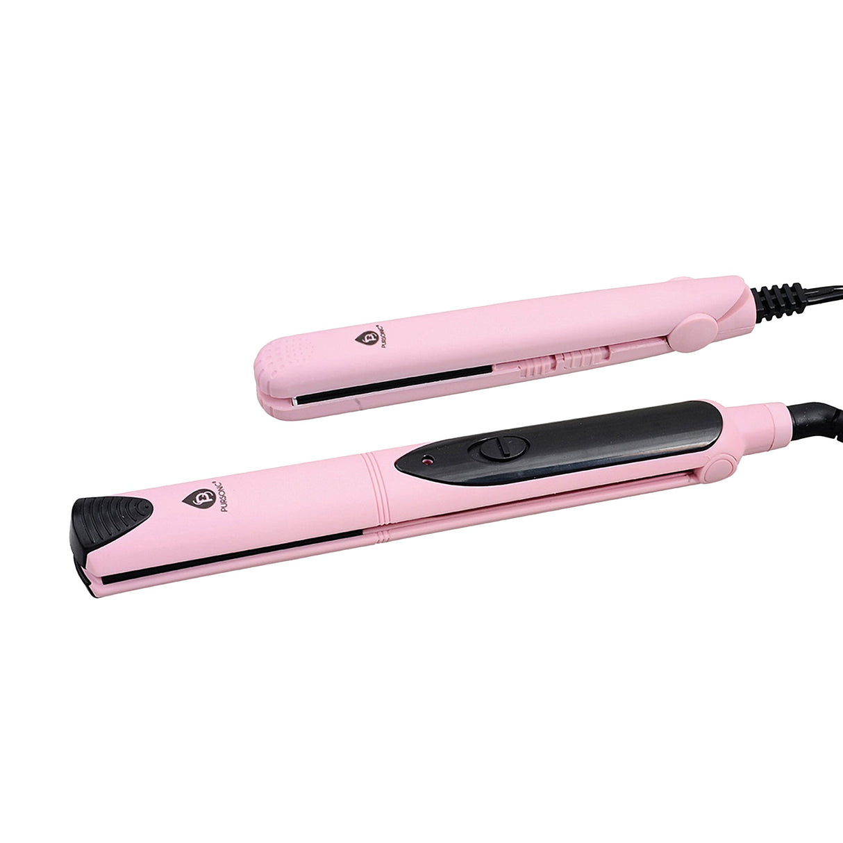 Professional Salon Quality Flat Iron Hair Straightener With A Free Travel Straightener by Pursonic