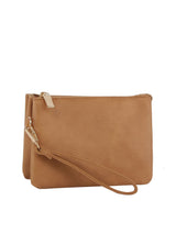 Tripe comparament convertible clutch crossbody wristlet by hfstylish