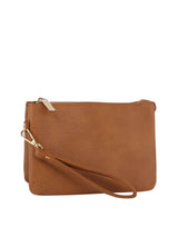 Tripe comparament convertible clutch crossbody wristlet by hfstylish