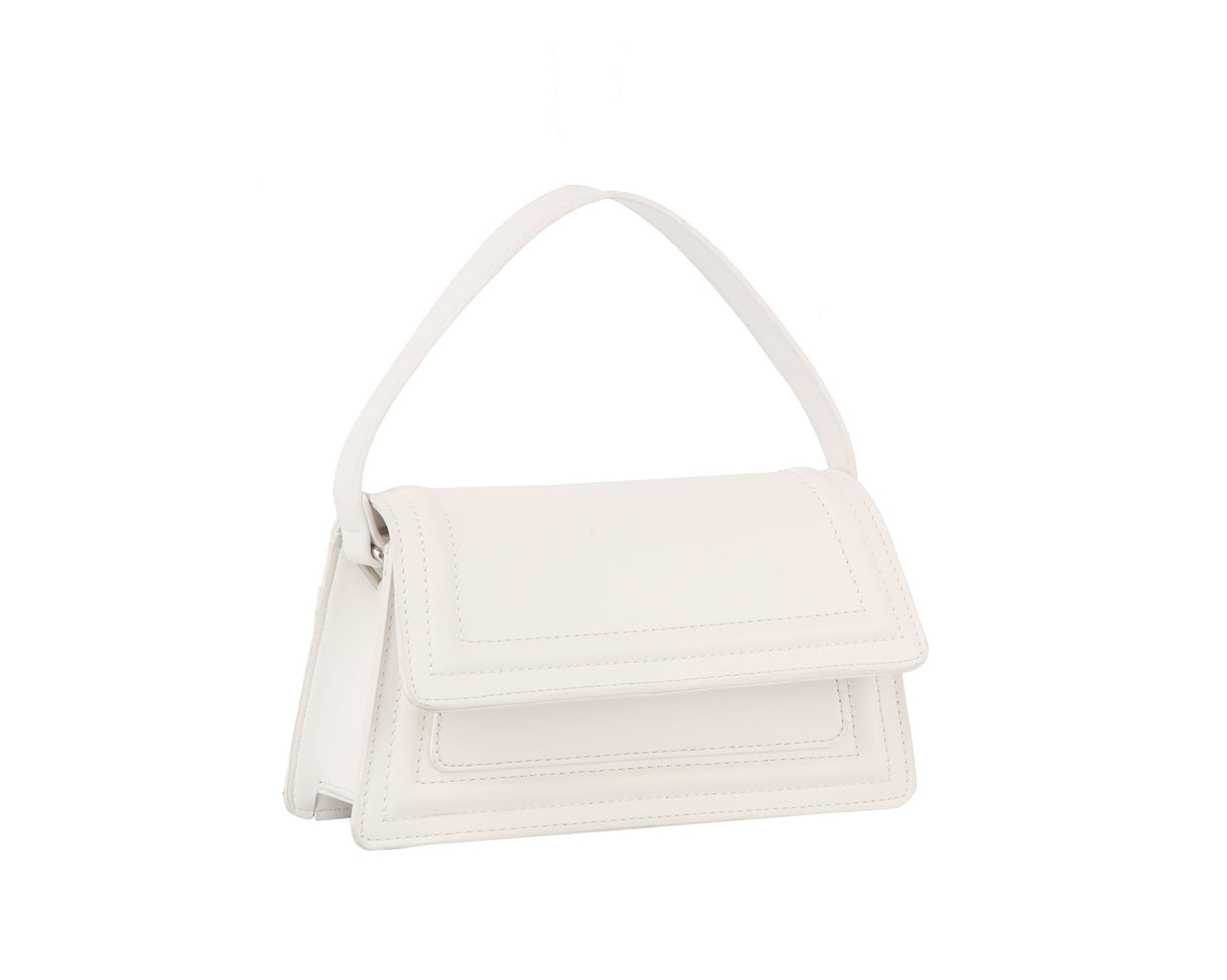 Flap top handle crossbody bag by hfstylish