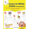 Learn to Write Khmer CONSONANTS: 33 Khmer CONSONANTS Letter Tracing Workbook with English Translations and Pictures អក្ខរ