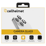 Cellhelmet Tempered Glass Camera Screen Protector for Apple iPhone 15 / iPhone 15 Plus by Cellhelmet