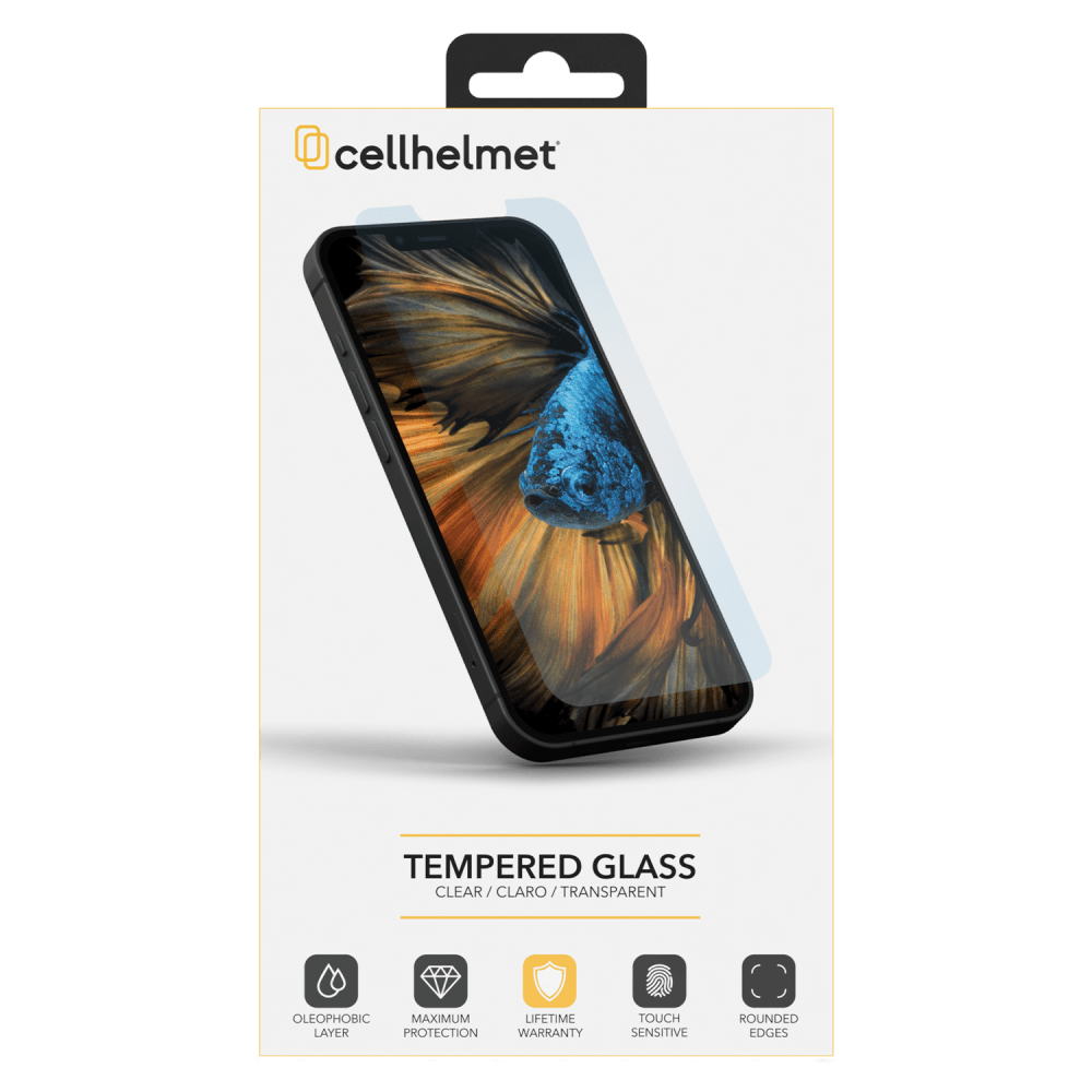 Cellhelmet Tempered Glass Screen Protector for Apple iPhone 15 Pro by Cellhelmet