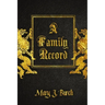 A Family Record - The Burch Journal