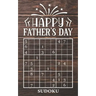 Happy Father's Day - Sudoku: 4 Difficulty Levels: easy - medium - difficult - extreme Father's Day gift idea Pocket sized book 184 logic puzzles Me