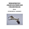 Proposed Reintroduction of A Migratory Flock of Whooping Cranes in the Eastern United States: Final Environmental Assessment