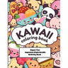 kawaii Coloring Book Super Fun Japanese Style Doodle Activity Book: Relaxing and Enjoyable Doodle Coloring book for Adults and Kids