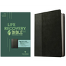 NLT Life Recovery Bible, Second Edition, Personal Size (Leatherlike, Black/Onyx)