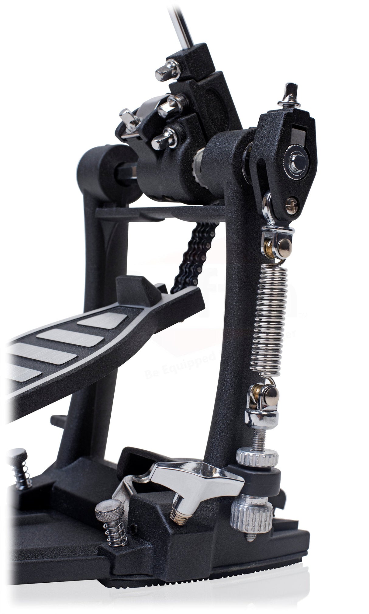 Double Kick Drum Pedal for Bass Drum by GRIFFIN - Deluxe Twin Set Foot Pedal - Quad Sided Beater Heads - Dual Pedal Two Chain Drive Hardware by GeekStands.com