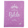 ESV My Creative Bible for Girls Faux Leather Hc, Purple Glitter
