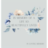 Celebration of life, funeral book, Condolence book to sign (Hardback cover)