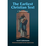 The Earliest Christian Text: 1 Thessalonians