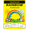 Rainbow Coloring Book: New and Expanded Edition Unique Designs Rainbow Coloring Book for Kids, Preschoolers & Adults