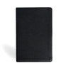NASB Personal Size Giant Print Bible, Black Genuine Leather, Indexed