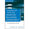 Running an Effective Investor Relations Department: A Comprehensive Guide