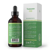 100% Tamanu Oil Cold Pressed Unrefined - Tamanu Oil for Skin - Natural Cold Pressed Oil Makes Skin Smooth, Plump and Soft for Lighter and Gentler Touch (2 FL. Oz) by Morgan Cosmetics