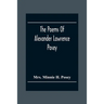 The Poems Of Alexander Lawrence Posey