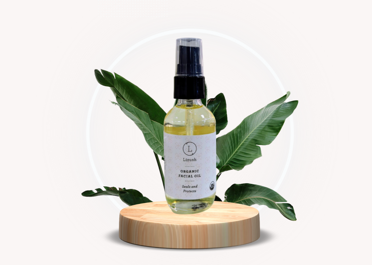 ORGANIC FACIAL OIL Seals and Protects by Lizush