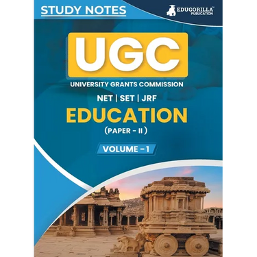 UGC NET Paper II Education (Vol 1) Topic-wise Notes (English Edition) A Complete Preparation Study Notes with Solved MCQs