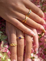 Infinity Knot Ring by Ash & Rose