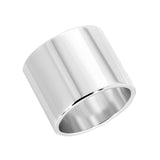 Thick Flat Ring by eklexic jewelry