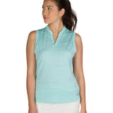 Three Sixty Six Women’s Collarless Golf Polo by PROOZY