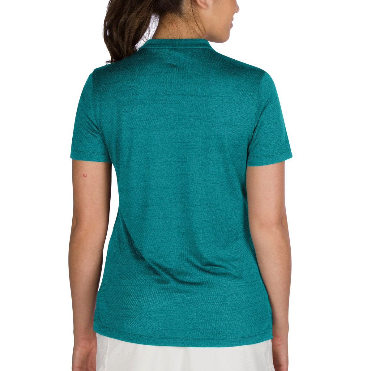 Three Sixty Six Women’s Short Sleeve Collarless Golf Polo by PROOZY