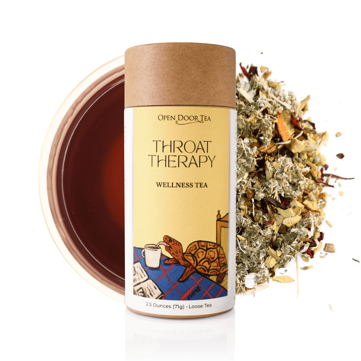 Throat Therapy by Open Door Tea CT