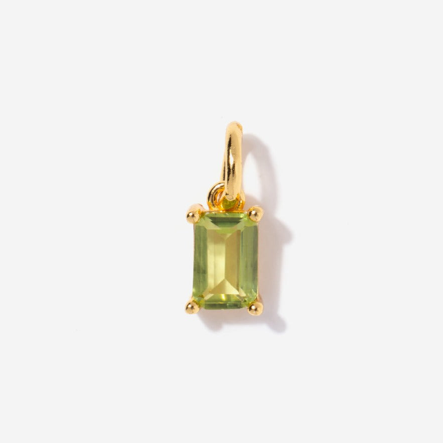 Peridot Necklace Charm by Little Sky Stone