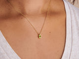 Peridot Necklace Charm by Little Sky Stone