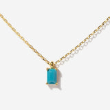 Birthstone Turquoise Necklace - December by Little Sky Stone