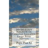 DIVINI ILLIUS MAGISTRI On Christian Education: Large Print Edition